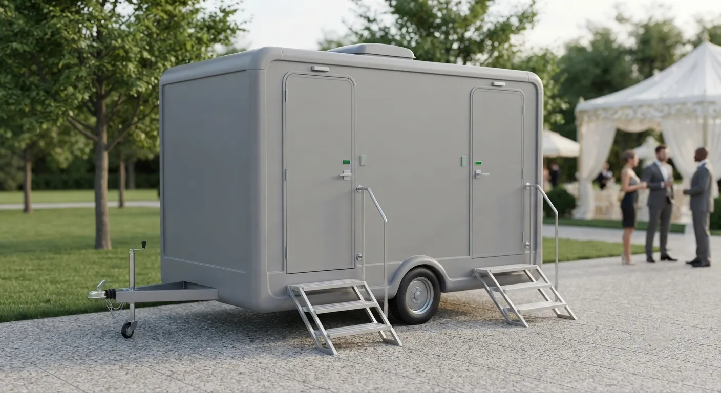2 Stall Restroom Trailer in Lexington, KY