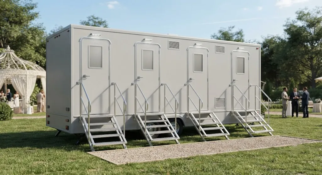 4 Stall Restroom Trailer in Lexington, KY