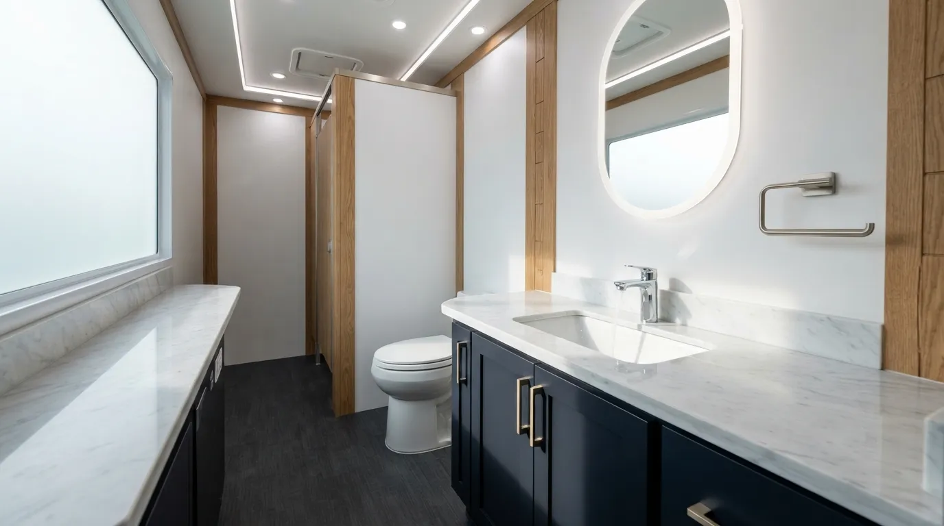 Luxury Restroom Trailer in Lexington, KY