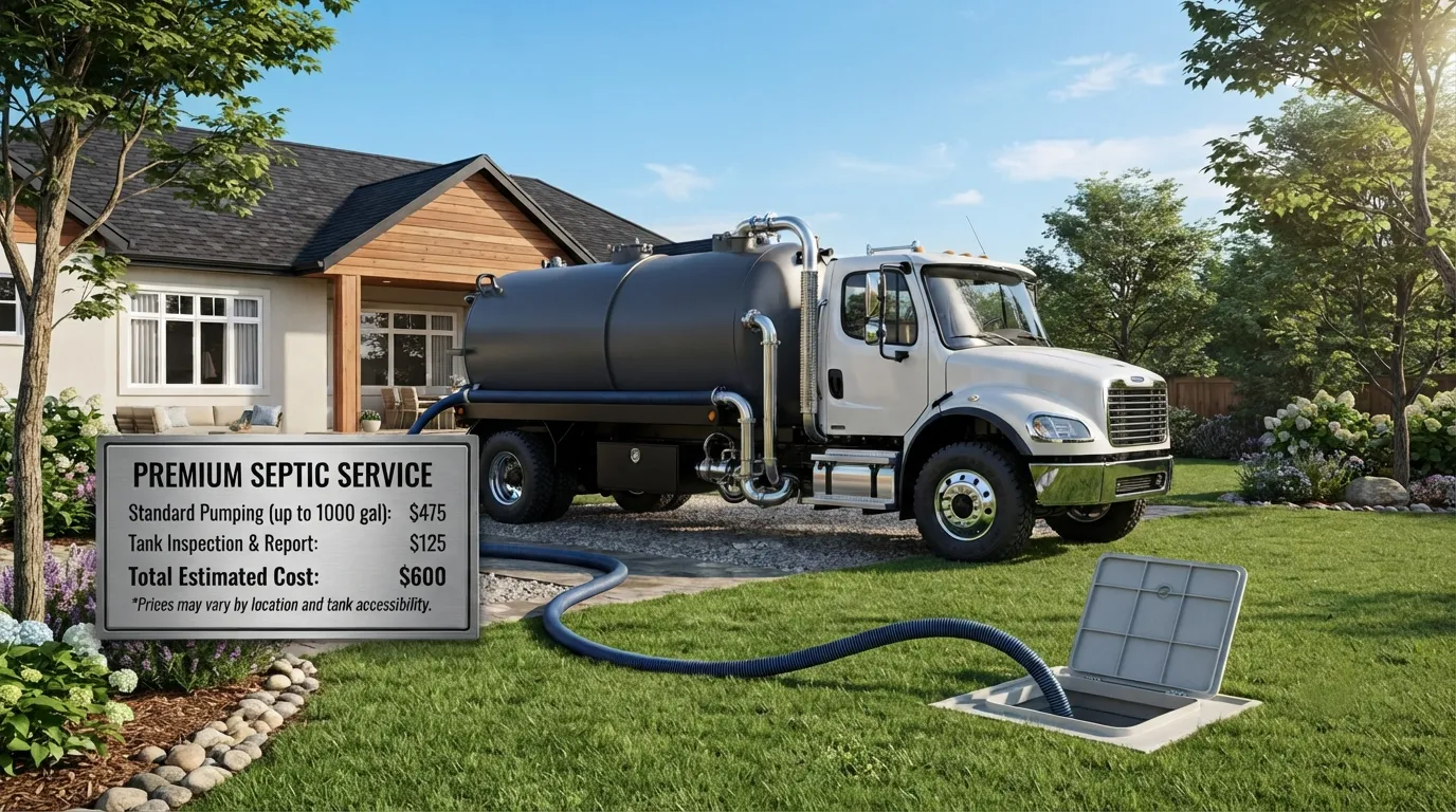 Septic Tank Pumping Cost in Lexington, KY